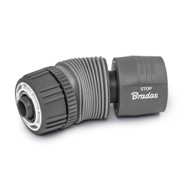 WHITE LINE SOFT 1/2" greito prijungimo jungtis su kampo reguliavimu - STOP -WL-S2142