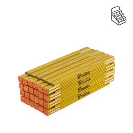 MEDINĖ sulankstoma liniuotė 1 m -DIY-MFW11YL/24BOX