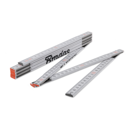 MEDINĖ sulankstoma liniuotė 2 m -DIY-MFW21WH/12BOX