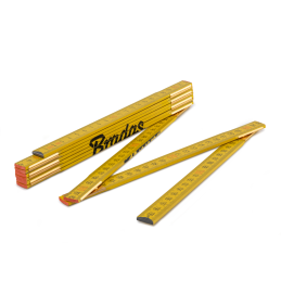 MEDINĖ sulankstoma liniuotė 2 m -DIY-MFW21YL/12BOX