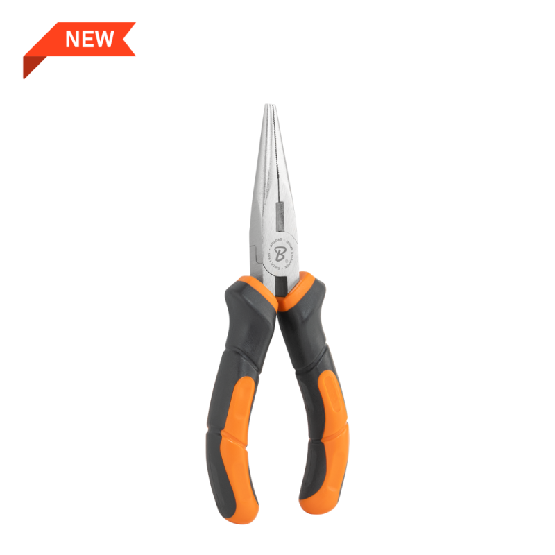 Replės tiesios nosies, MASTER GRIP, 165 mm, nikeliuotos -DIY-PL1212/6