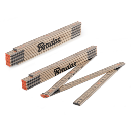 MEDINĖ sulankstoma liniuotė 2 m -DIY-MFW21WD/S