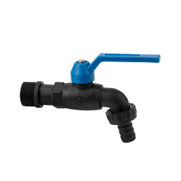 Rutulinis maišytuvas 3/4'' BLACK RAVEN GZ 3/4'' FULL NYLON -GTBR03434NN