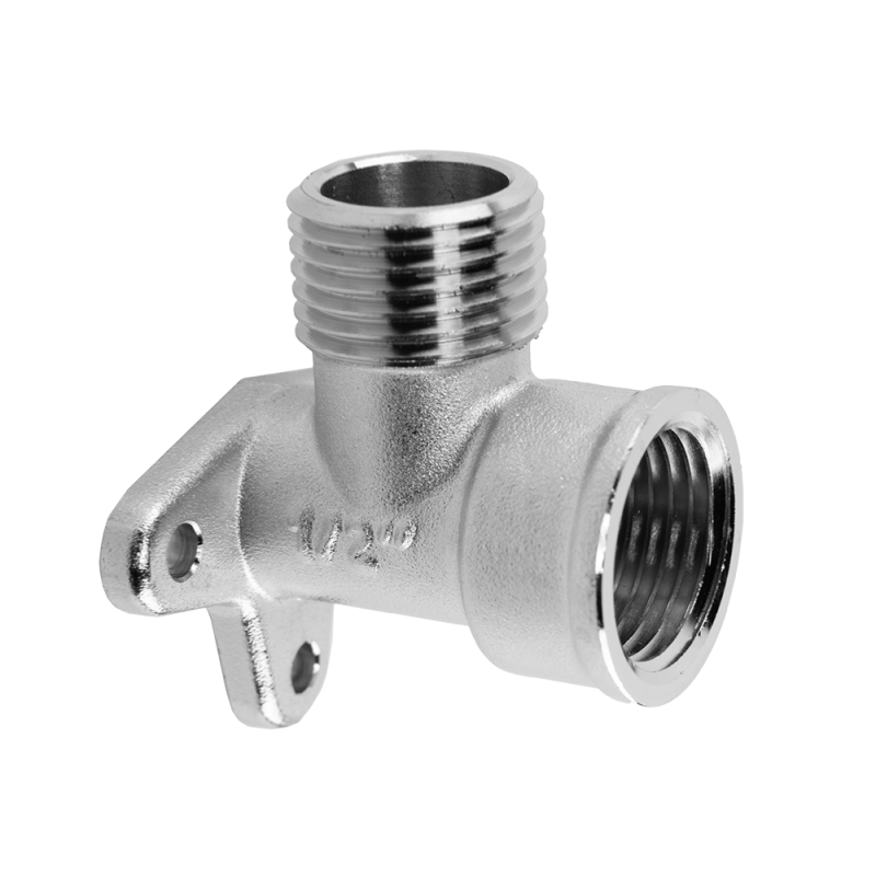 Sieninė alkūnė GZ 1/2" - GW 1/2" nikeliuota -GKK0321212