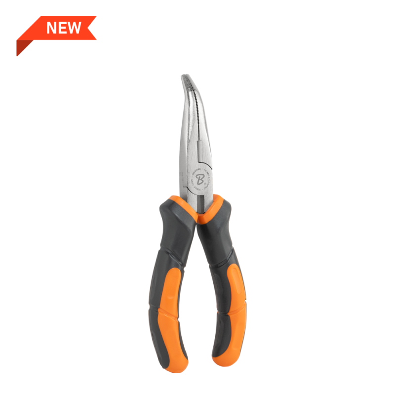 MASTER GRIP lenktos replės 165 mm, nikeliuotos -DIY-PL1213/6