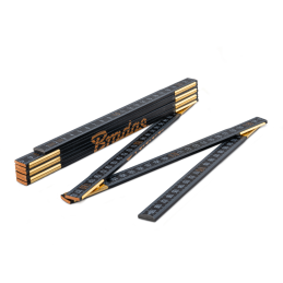 MEDINĖ sulankstoma liniuotė 2 m -DIY-MFW21BK/12BOX