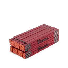 MEDINĖ sulankstoma liniuotė 2 m -DIY-MFW21RD/12BOX