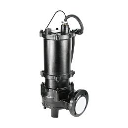 Panardinamas siurblys Zwe 65-112 (11kW 400V) su pjovimo rotoriumi + jungiamąja koja