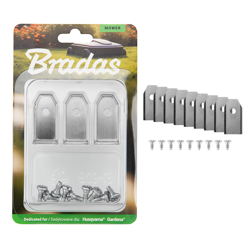 Peiliai Husqvarna/Gardena NEUTRAL robotinėms vejapjovėms, 9 vnt. -LM-RHG09NB