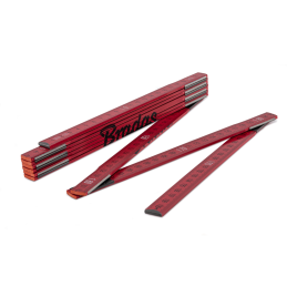 MEDINĖ sulankstoma liniuotė 2 m -DIY-MFW21RD/S