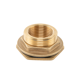 Rezervuaro pralaida GW 1/2" - GZ 3/4" su GW 3/4" veržle ir tarpine -BR-P12034