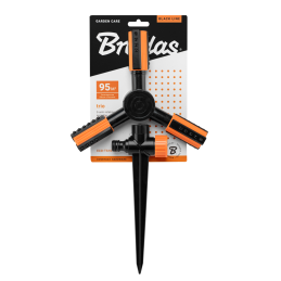 BLACK LINE 3 svirčių purkštuvas su plastikiniu smaigaliu TRIO -ECO-TS1011K