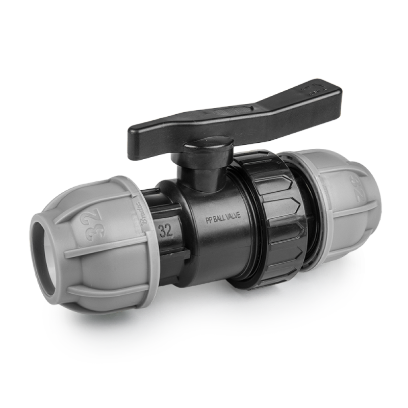 PN10 vožtuvas PE vamzdžiams 32 mm / 32 mm -DSRA10V3232