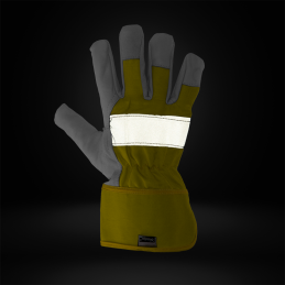 IRON BULL REFLEX odinės apsauginės pirštinės, 10,5 dydis -RWIBR105