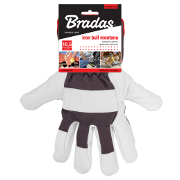 IRON BULL MONTANA odinės apsauginės pirštinės, 10,5 dydis -RWIBM105