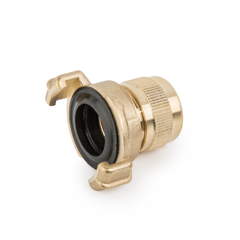 GK žnyplių jungtis 1/2" - 5/8" - žalvarinė -BR-GK12