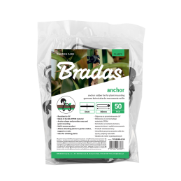 GUMINIAI INKARAI Guminiai augalų tvirtinimo inkarai TIE 80/4mm EPDM - 50 vnt. -TYG30804/50