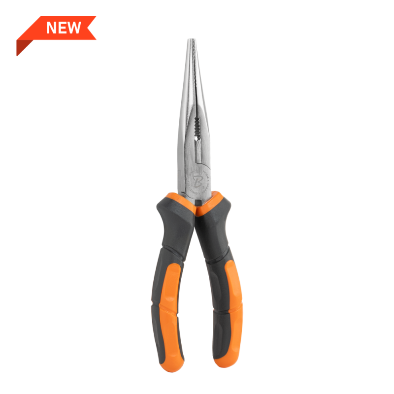 MASTER GRIP tiesios replės 200 mm, nikeliuotos -DIY-PL1212/8