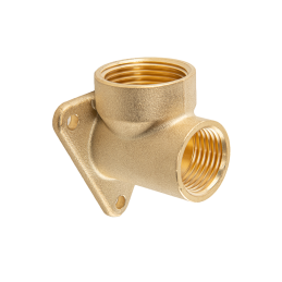 Sieninė alkūnė su GW 1/2"-3/4 -BR-323412