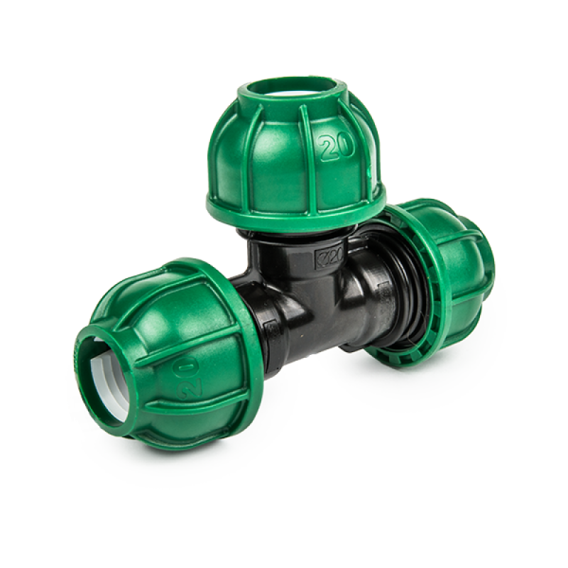 IQ trišakis PE vamzdžiams 40 mm -DSRAIQT40