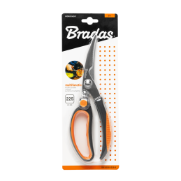 Virtuvės ir stovyklavimo žirklės 225 mm -DIY-SC501/225-B