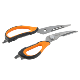 DAUGIAFUNKCĖS 7 viename virtuvės ir turistinės žirklės 225 mm -DIY-SC502/225-B