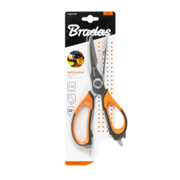 DAUGIAFUNKCĖS 7 viename virtuvės ir turistinės žirklės 225 mm -DIY-SC502/225-B