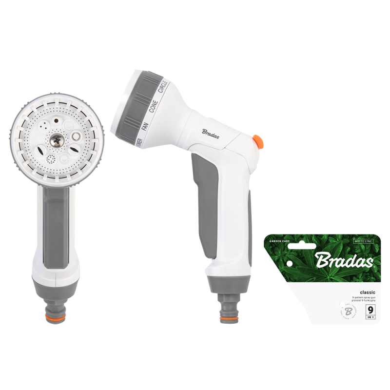 WHITE LINE 9 funkcijų pistoletas CLASSIC -WL-EN11TK