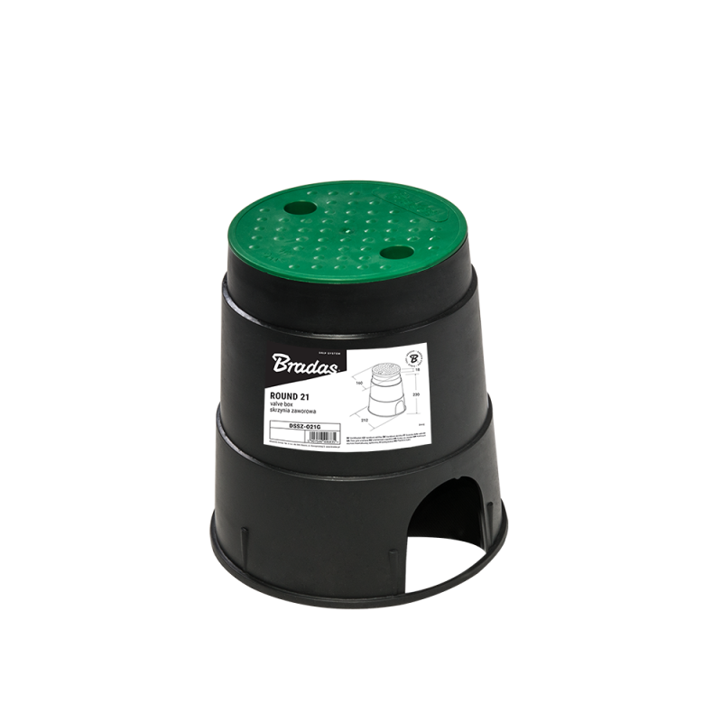Maža vožtuvų dėžutė, 21 cm skersmens -DSSZ-O21G