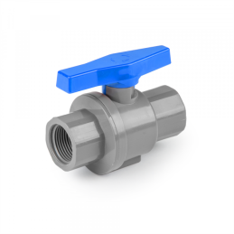 PN10 PVC rutulinis vožtuvas - vienas sraigtas / GW 1 1/2" / GW 1 1/2 -DSRA10V1SF112F112