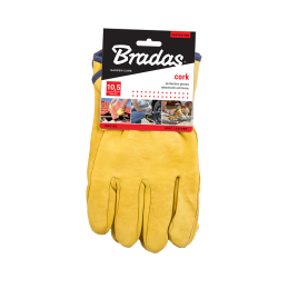 Apsauginės pirštinės iš ožkos odos su pamušalu, 10,5 dydžio -RWC105