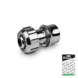 Greito prijungimo jungtis 3/4" STANDARTINIS CINKO CHROME - demonstracinis maišelis -CH-KTW4113Z