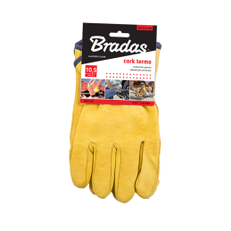 Apsauginės pirštinės CORK TERMO, ožkos odos su pamušalu, 10,5 dydis -RWCT105