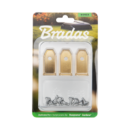 Peiliai Husqvarna/Gardena robotinėms vejapjovėms, 9 dalys, TITAN GOLD -LM-RHG09GB