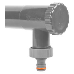 Lietaus vandens surinktuvas / gaudyklė su vožtuvu - 100 mm / GZ1 " PILKA -IBCLZ1-100