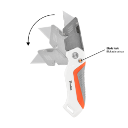 Sulankstomas universalus peilis - 19 mm ašmenys -DIY-KNWL190203/B