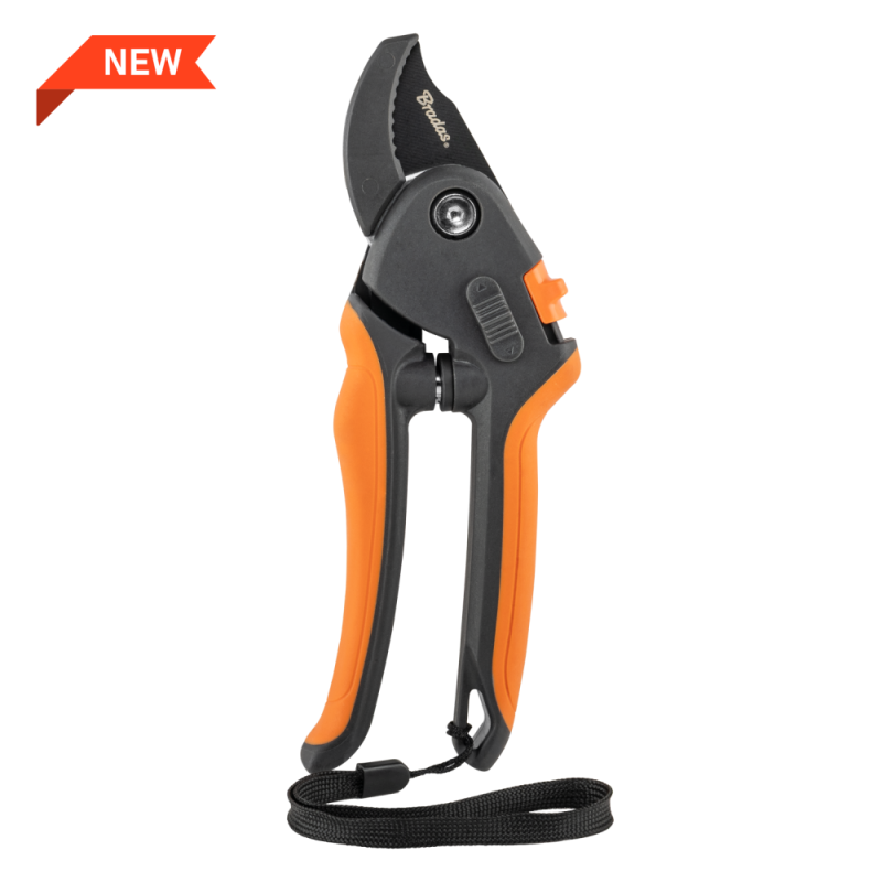 V serijos genėtuvas su reguliuojamu rankenos angos kampu, priekalo ašmenimis, SK5 plienas -KT-V1049