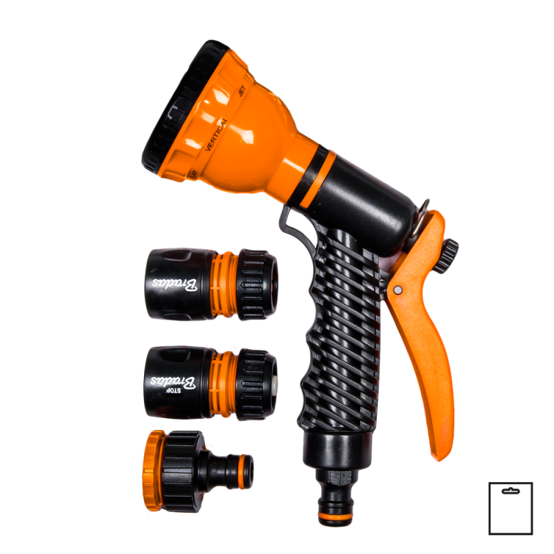 BLACK LINE 7 funkcijų purškimo pistoletas - rinkinys -ECO-4440SET