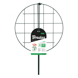 Žiedinė augalų atrama, 40 cm skersmens / 60 cm aukščio - tinklelio formos -TYRP14060S