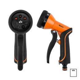 BLACK LINE 7 funkcijų MULTI vandens pistoletas -ECO-2058K