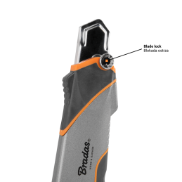 METALINIS tapetų peilis - 25 mm ašmenys -DIY-KN250101/B