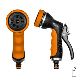 BLACK LINE 8 funkcijų HOBBY pistoletas - metalinis -ECO-2048