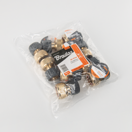 ŽALVARINĖ MINKŠTA greito prijungimo jungtis 3/4 -BR-S2130