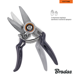 V serijos genėtuvas, tiesus ašmenys, SK5 aliuminio plienas -KT-V1042