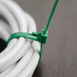 Kabelinė raištelis 7,6 x 300 mm ŽALIA -TS1276300G