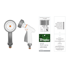 WHITE LINE QUICK MULTI SPRAY purškimo pistoletas, reguliuojamas -WL-EN7T