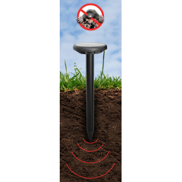 Saulės kurmių ir graužikų atbaidymo priemonė - apvali, didelė -CTRL-MO102S