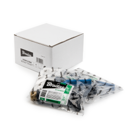 Rutulinis čiaupas 1/2'' BLACK RAVEN GZ 2x3/4'' NAILONAS / ŽALVARIS -GTBR0123434NB1