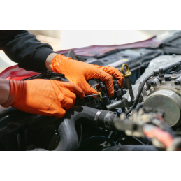 DIAMOND nitrilo apsauginės pirštinės M dydis 7-8 -RWJNDOR8