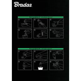 DIAMOND nitrilo apsauginės pirštinės M dydis 7-8 -RWJNDBC8